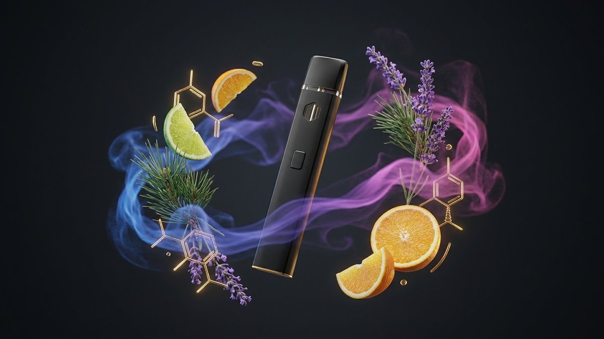 Terpeni in njihova uporaba v vapih HCT in HHC